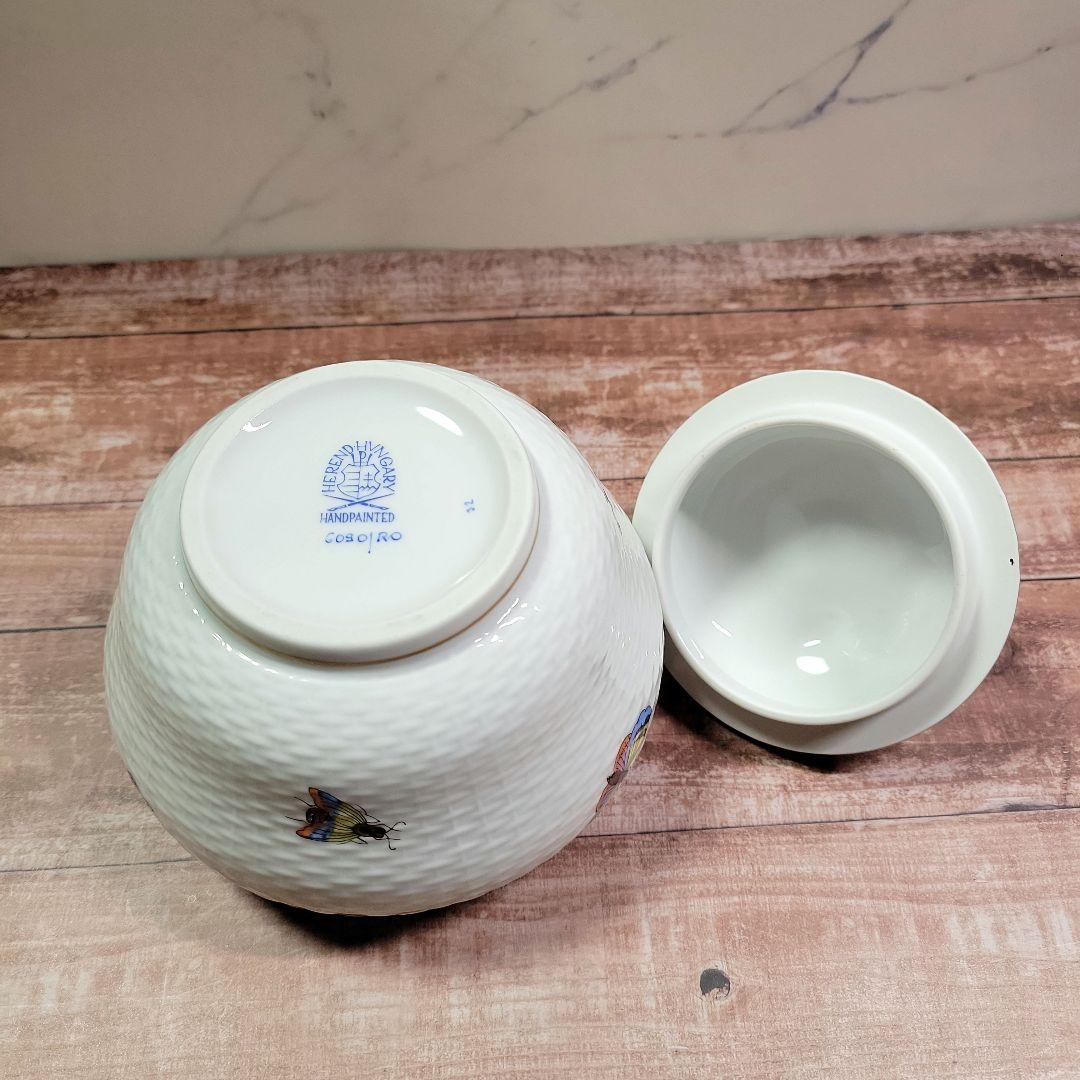 【小物入れ】ヘレンド　ロスチャイルドハードのボンボニエール