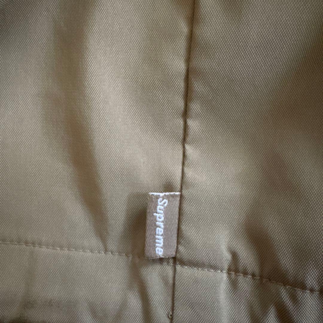 【入手困難】old Supreme コーチジャケット USA製 ベージュ M
