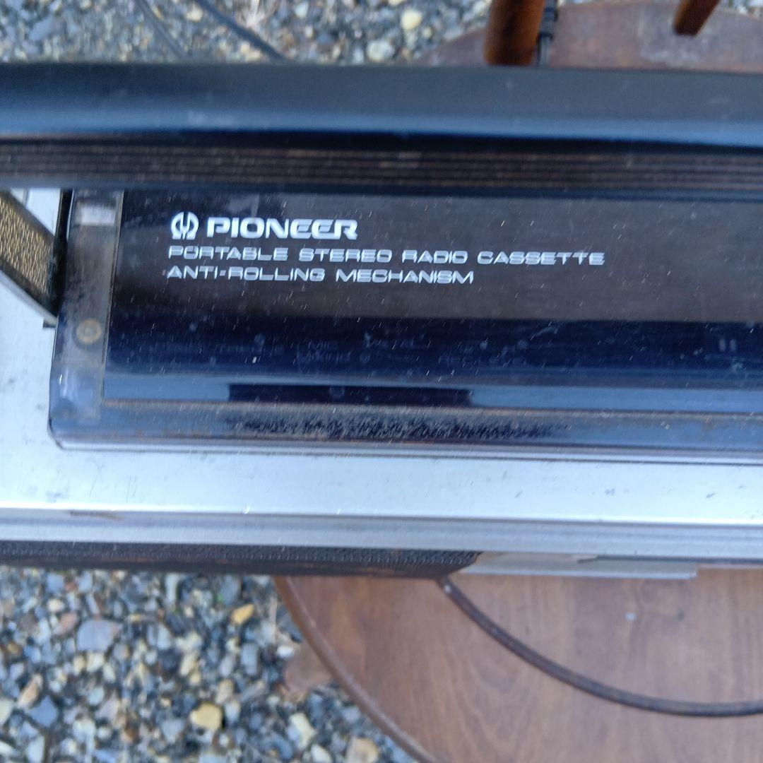 Pioneer ポータブルステレオラジオカセット