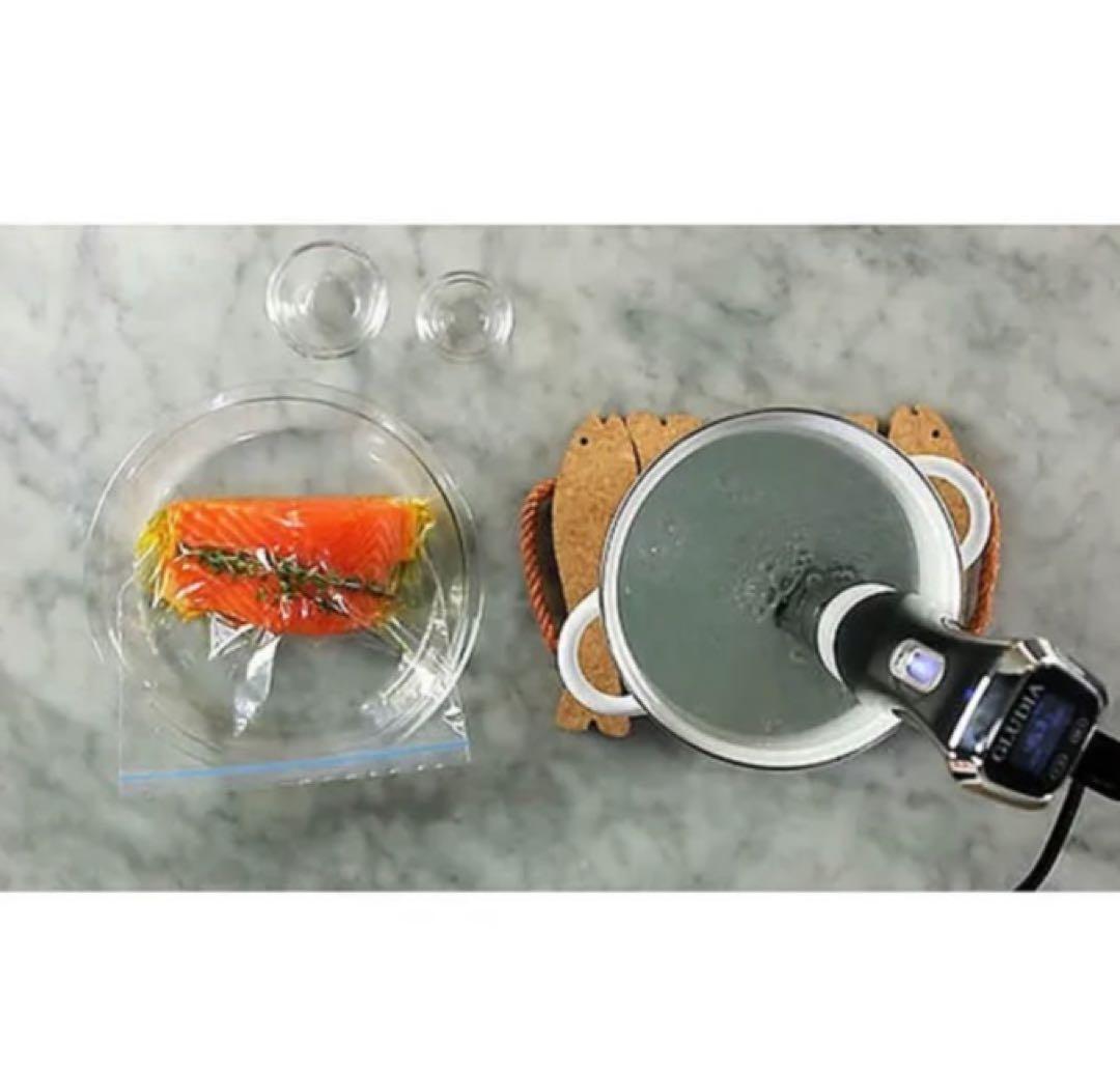 ★ 未開封GLU-INM01 真空低温調理器 GLUDIA ブラック