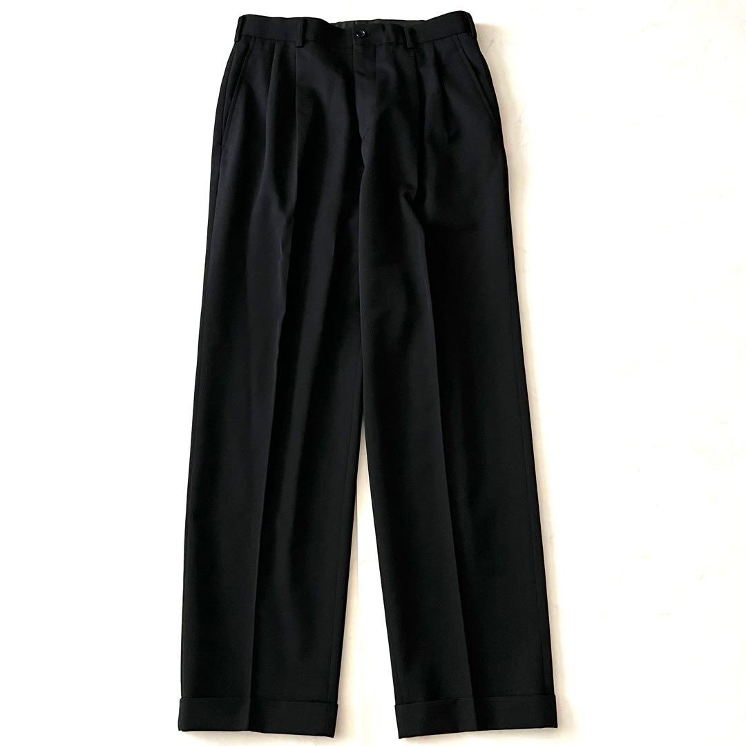 極美品 コムデギャルソンオム 田中オム AD2002 セットアップ スーツ 黒S