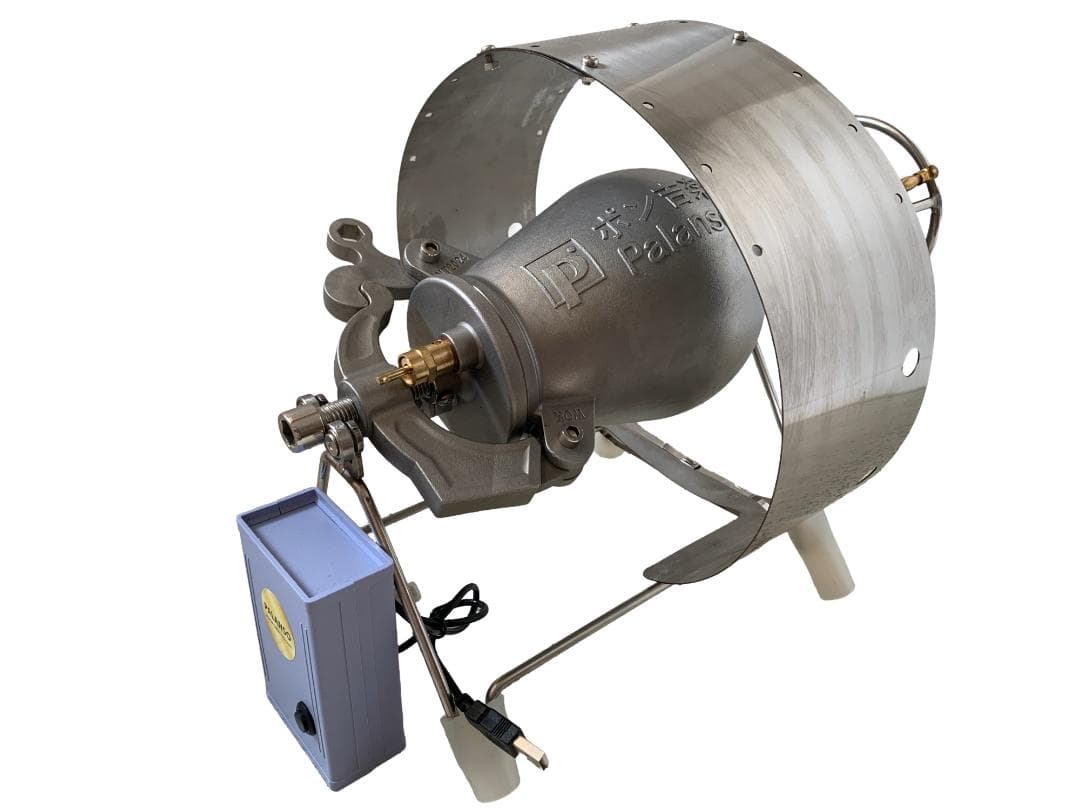 ポン菓子機 6合用のポン吉楽 手動式フルセット 安全設計 香ばしい圧縮式焼き栗機