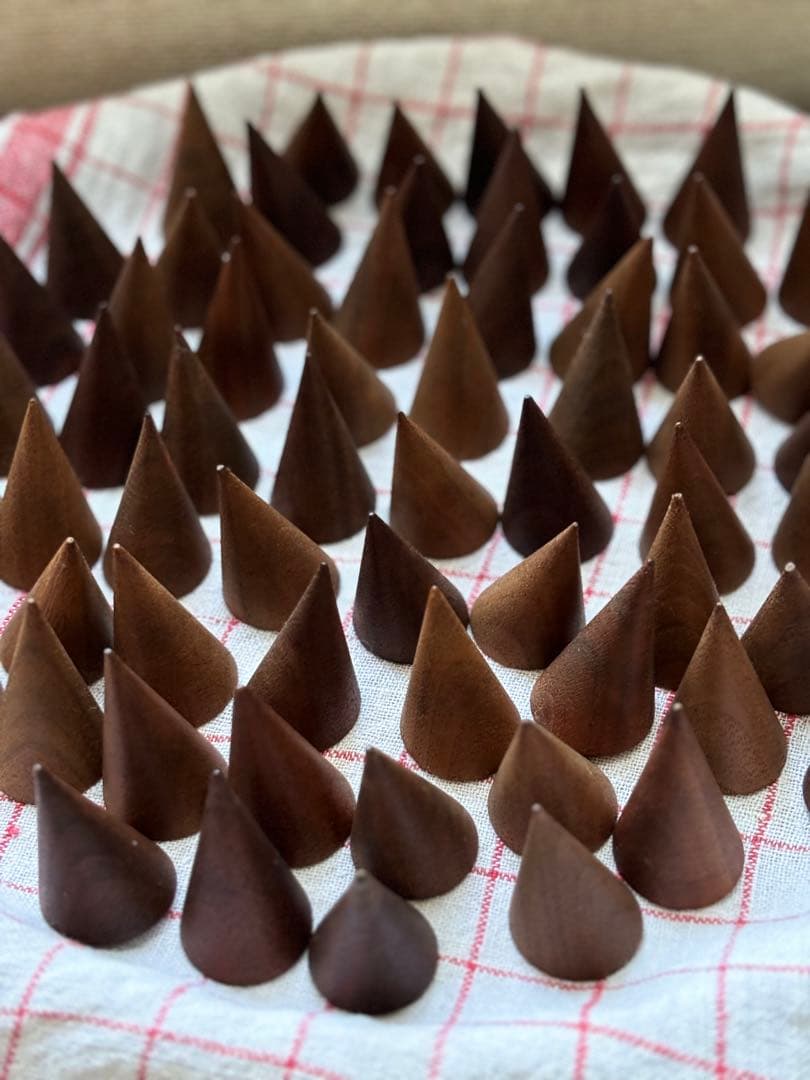 リングスタンド 木製 指輪置き アクセサリースタンド 65個セット