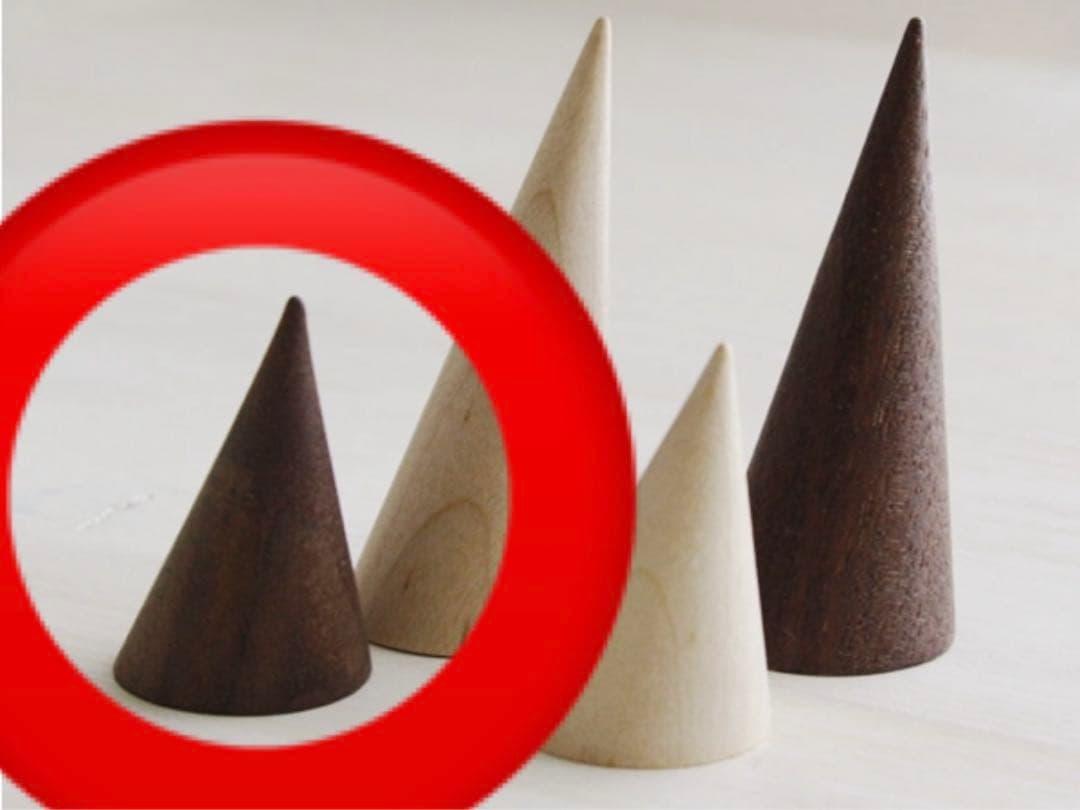 リングスタンド 木製 指輪置き アクセサリースタンド 65個セット