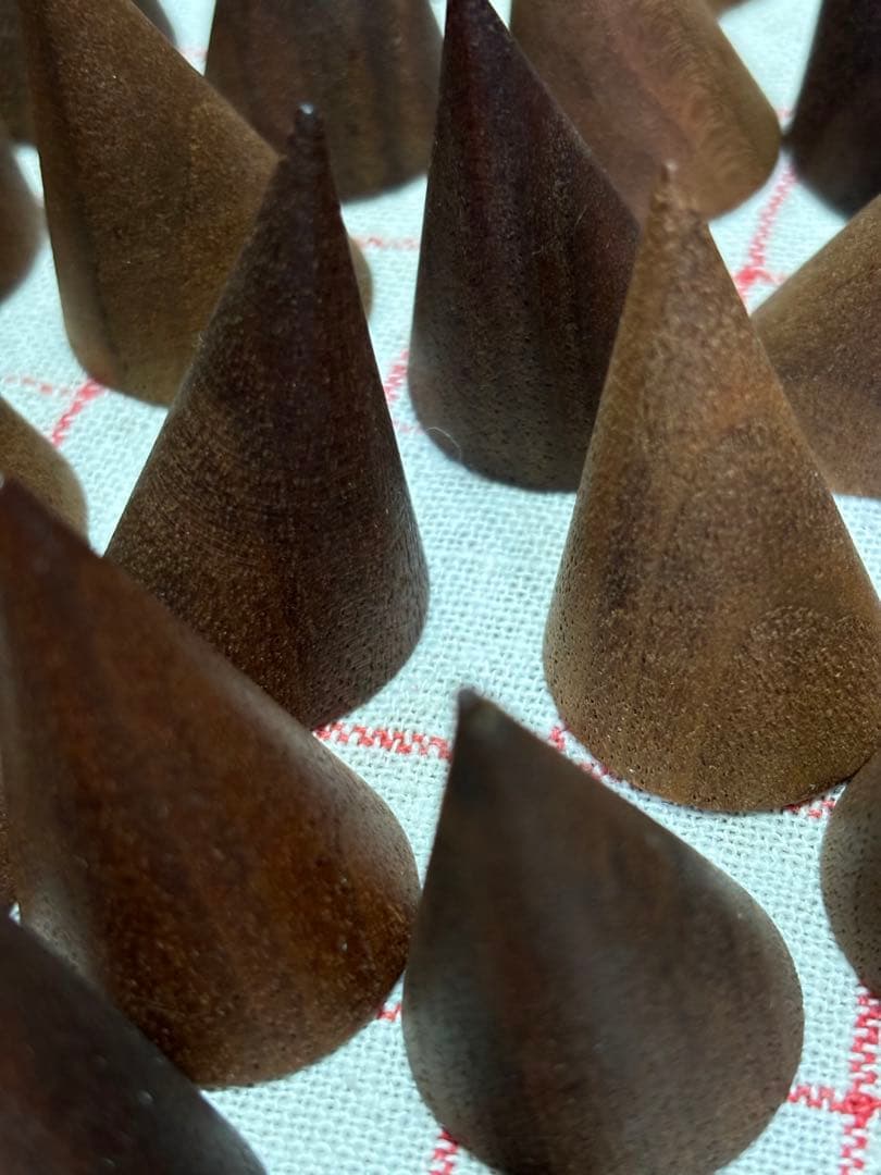 リングスタンド 木製 指輪置き アクセサリースタンド 65個セット