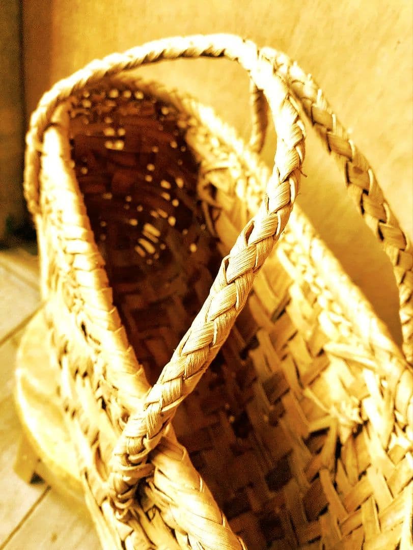 凛*様 信州安曇野の山葡萄かごバック。里山手仕事。