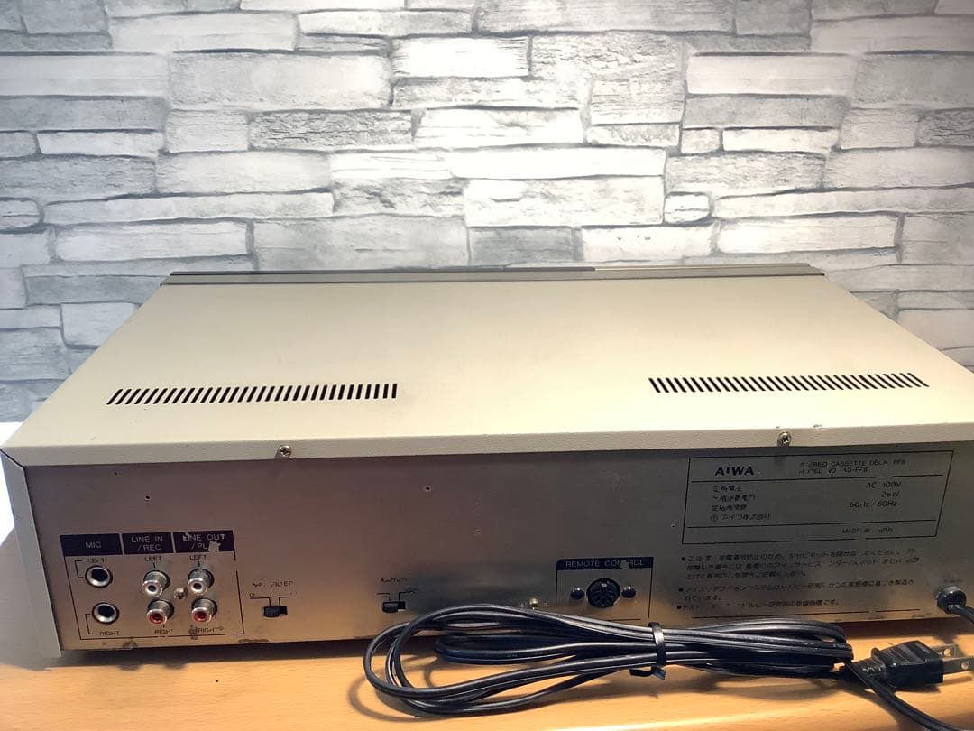 週末値下【ジャンク】AIWA FF8カセットデッキ