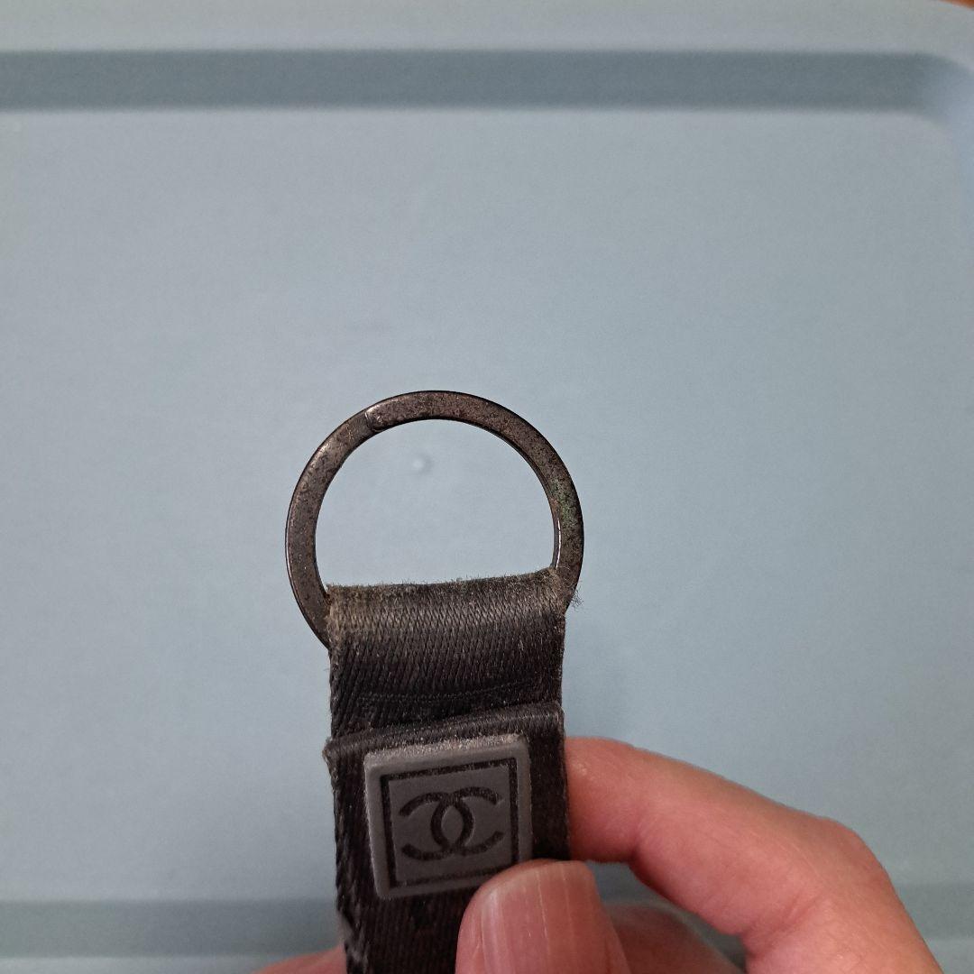CHANEL ブラック キーホルダー