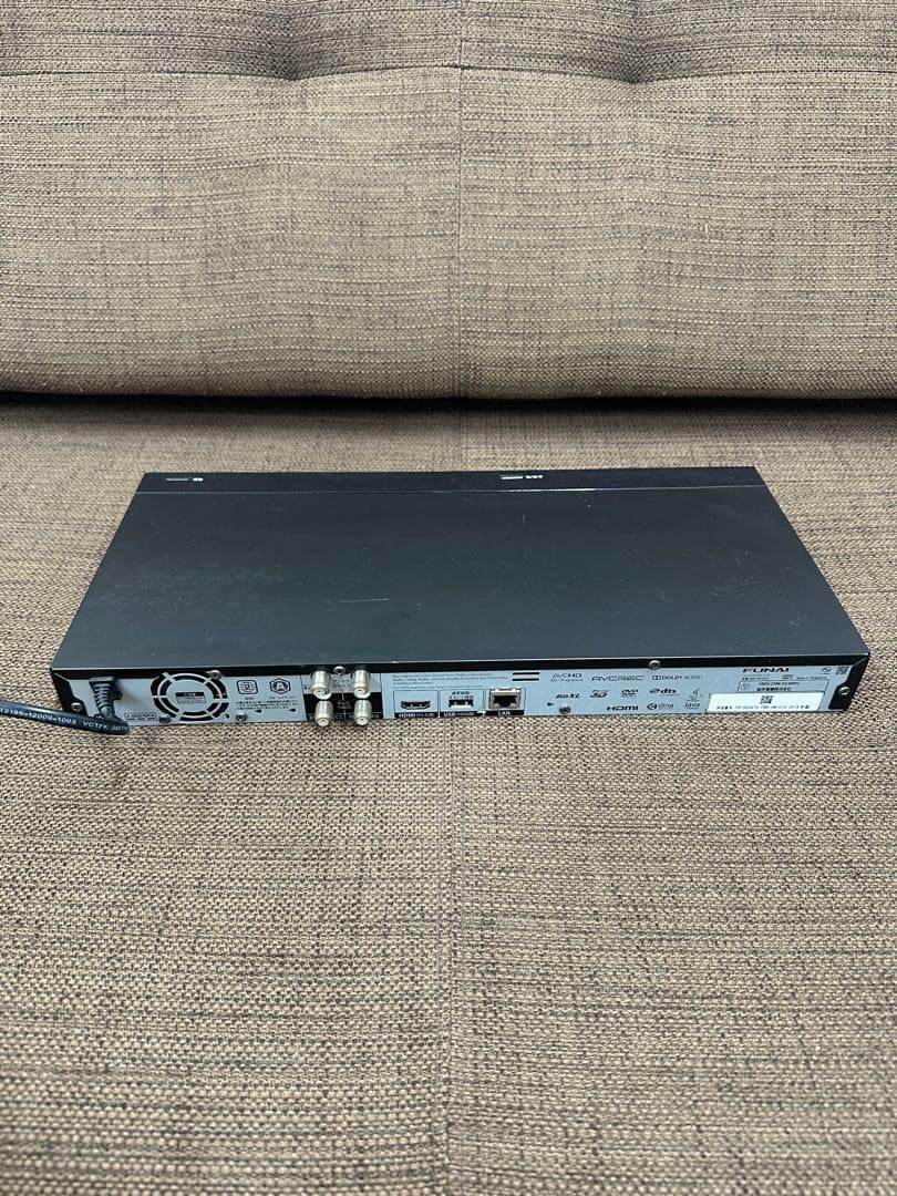 ② FUNAI ブルーレイディスクレコーダー1TB FBR-HT1010 19年