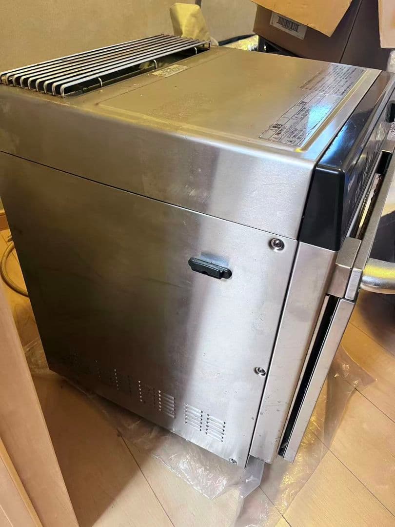 リンナイ　ガスオーブ RCK-S10AS プロパンガス(都市ガス用パーツあり)