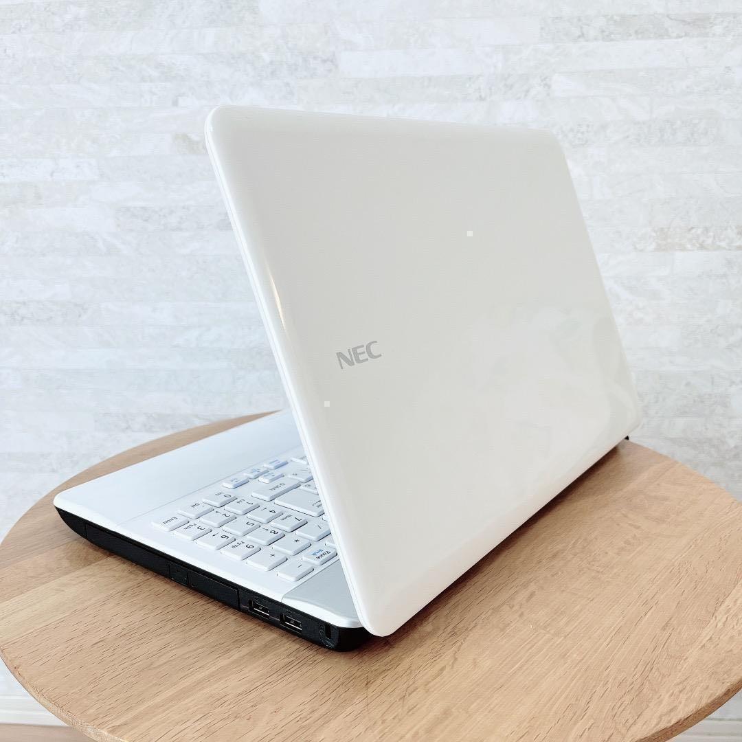 【爆速】 NEC ノートパソコン メモリ8GBで動作快適 高速SSDも搭載
