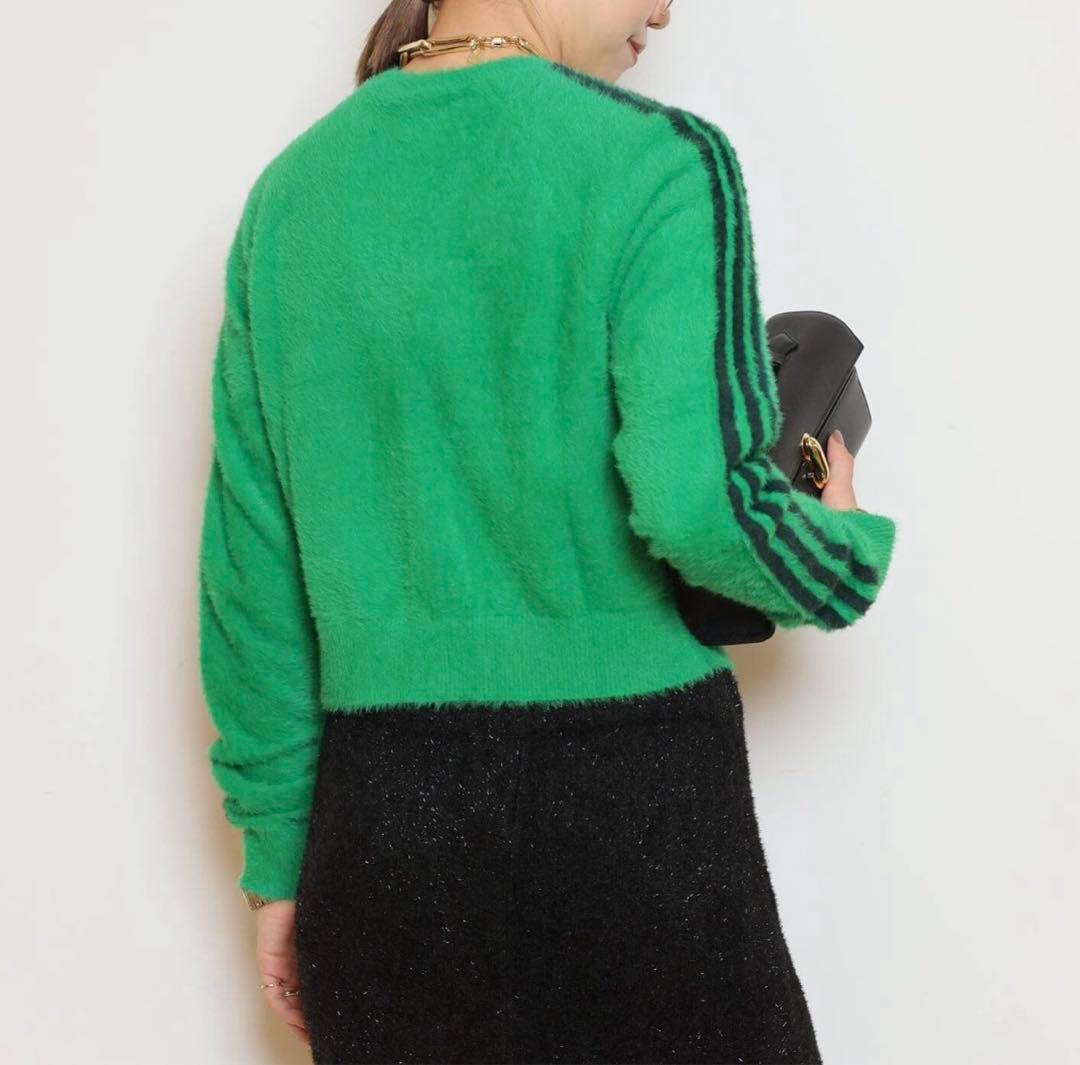 MUSE 【ADIDAS/アディダス】FLUFFY カーディガン