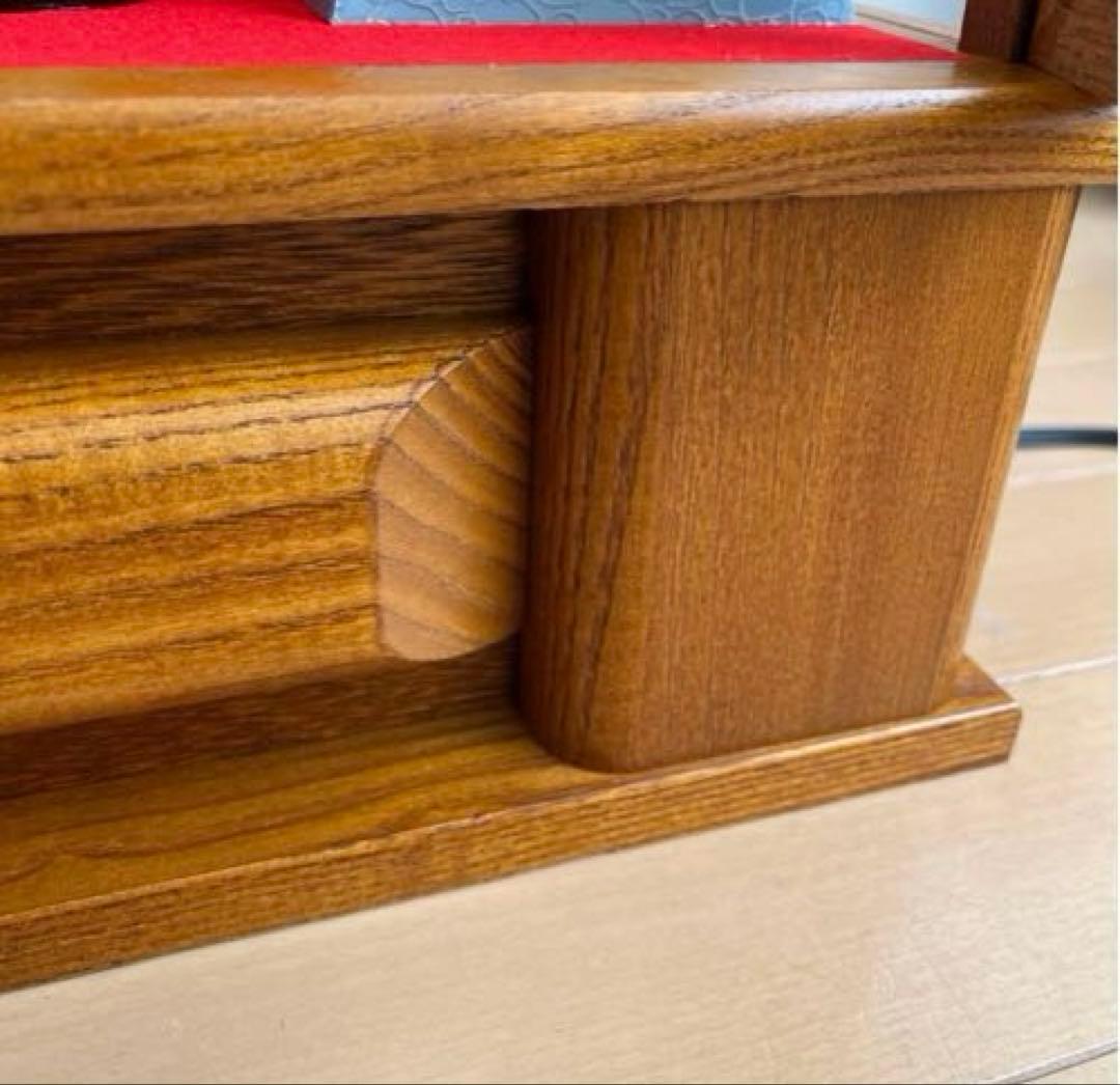 雛人形　コンパクト　雛ケース飾り　オルゴール付き　電球新品交換済