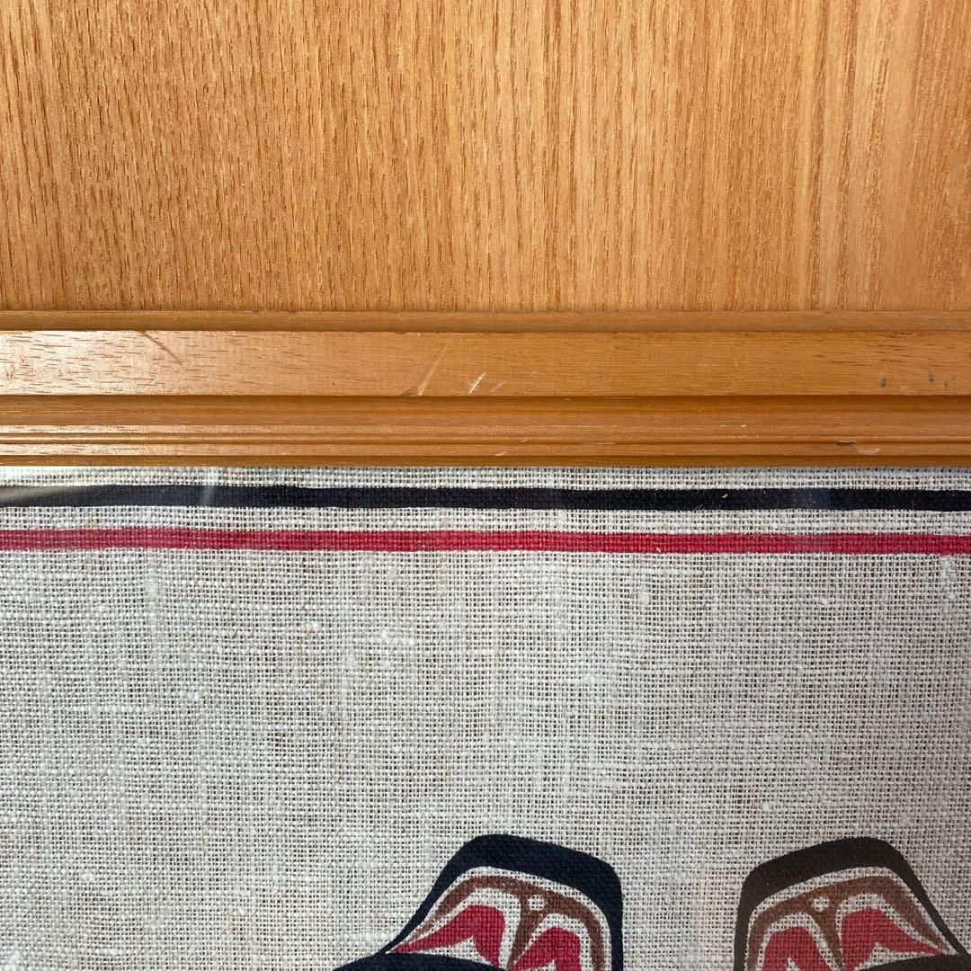 ワタリガラス　カナダ　アート　フレーム