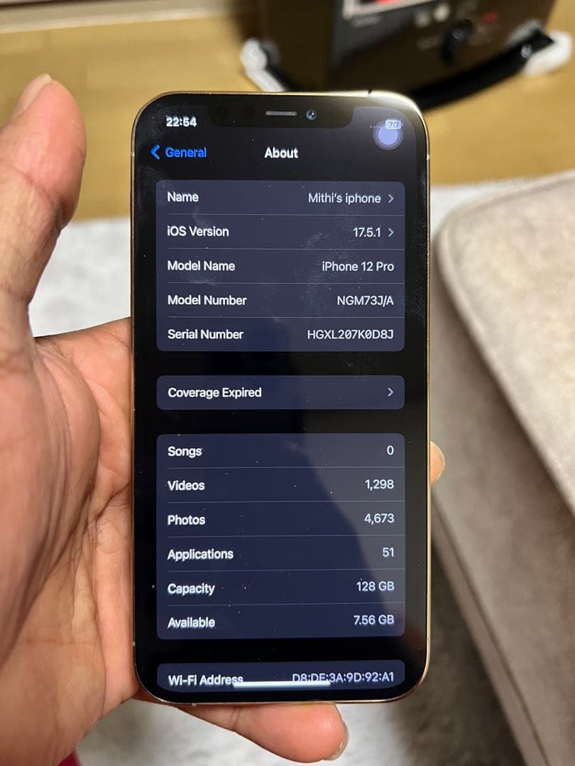 S*A様 iphone 12pro 128GB