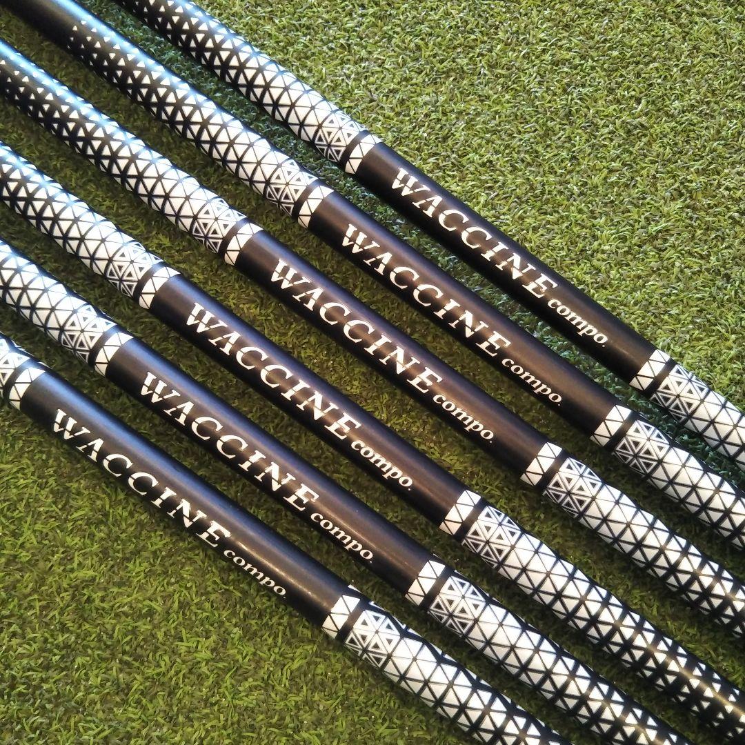 WACCINECOMPO GR450V IR-SRアイアン用シャフト 6本セット