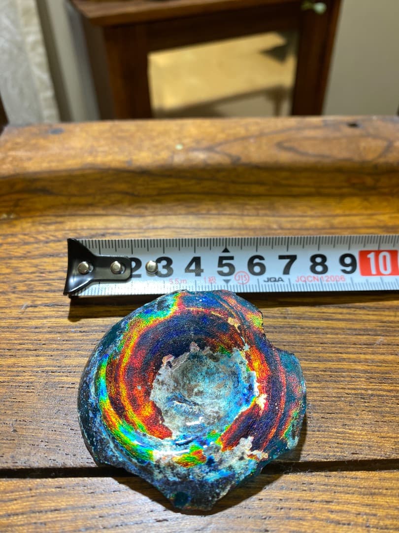 迫力のある銀化のローマングラス破片