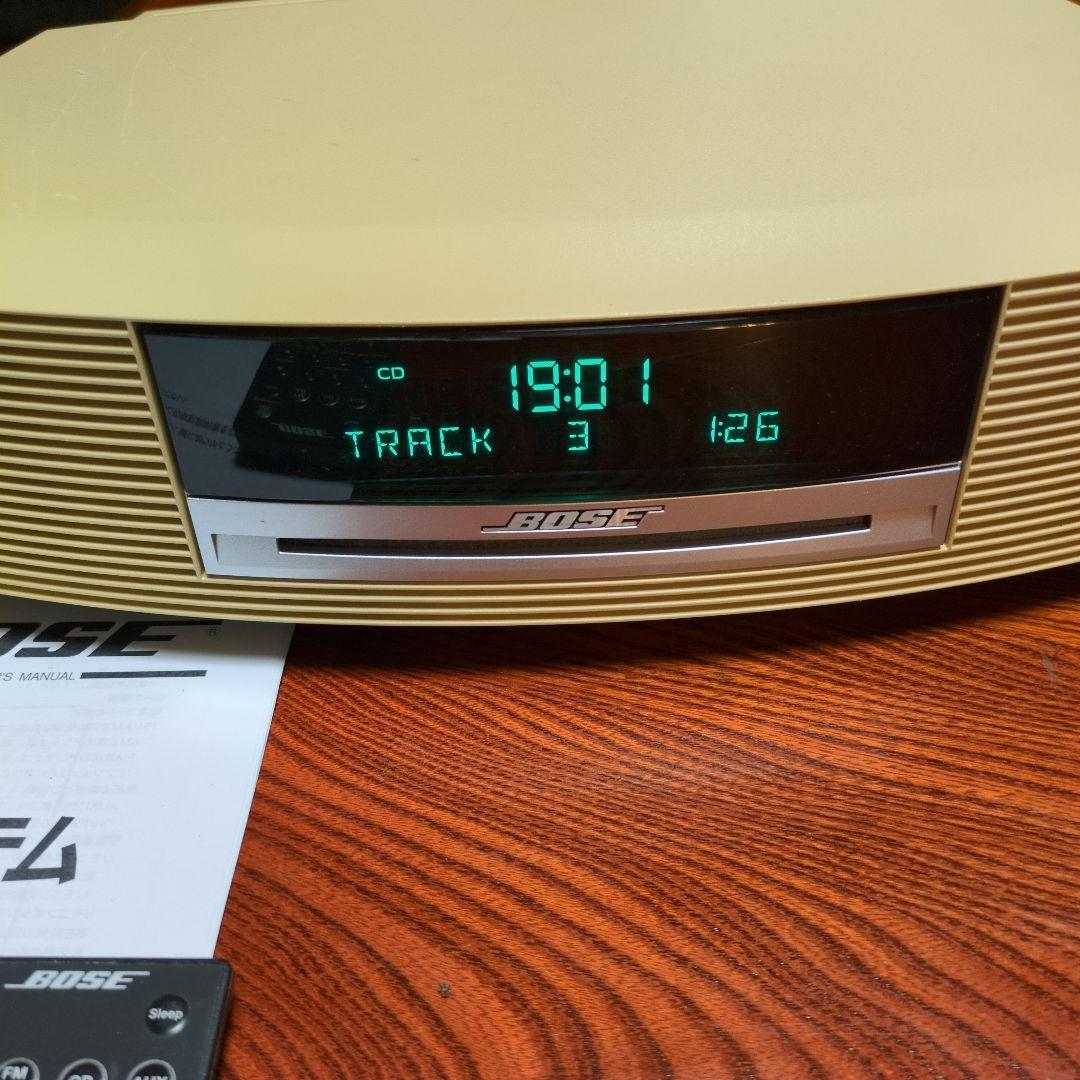 Bose WAVE MUSIC SYSTEM完動品 純正リモコン、コード、取説