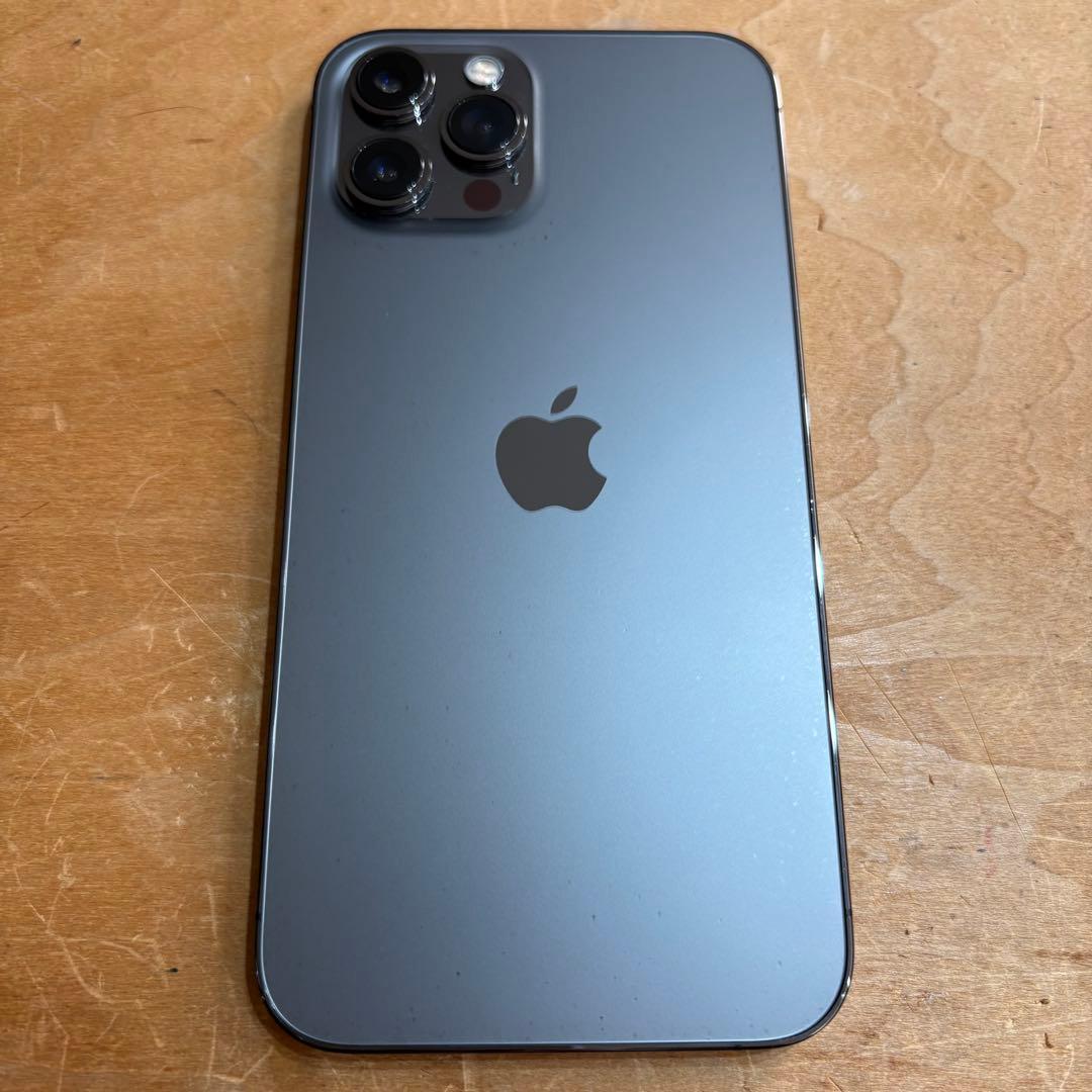 【美品】iPhone12 Pro Max 256GB グラファイト SIMフリー