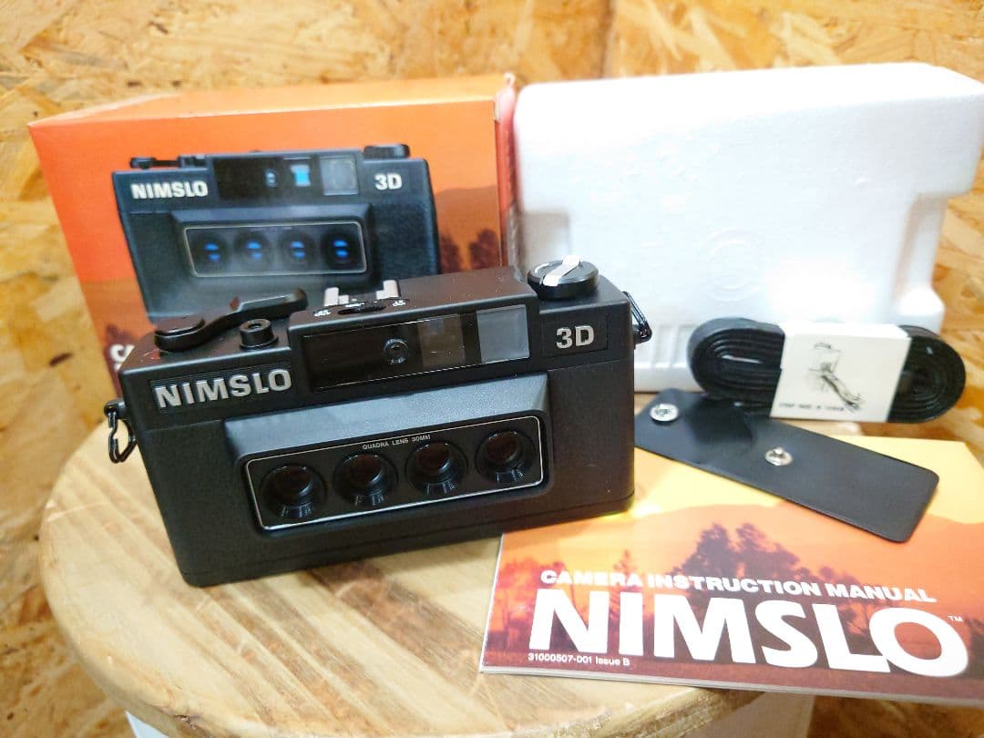 フィルムカメラ 新品未使用 NIMSLO 3D カメラ 3点セット