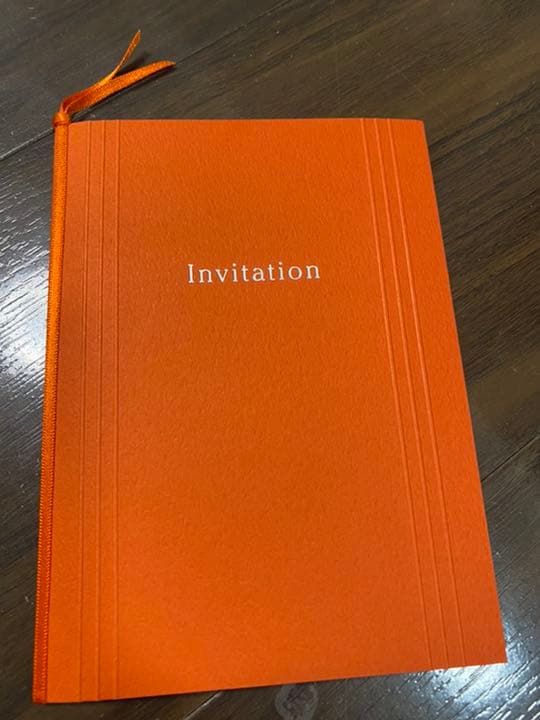 結婚式招待状×80枚