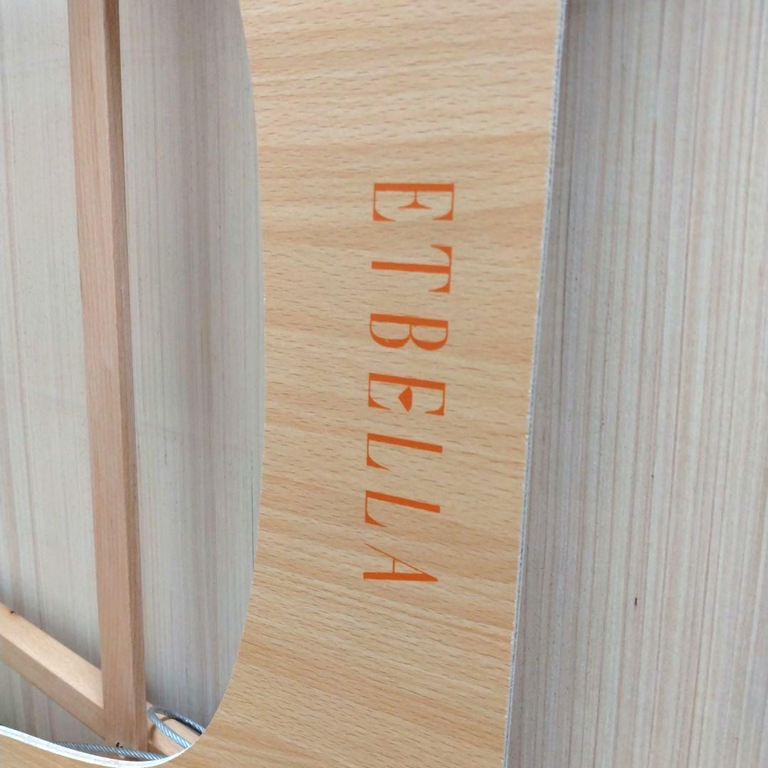 ETBELLA 折りたたみベッド ブラウン