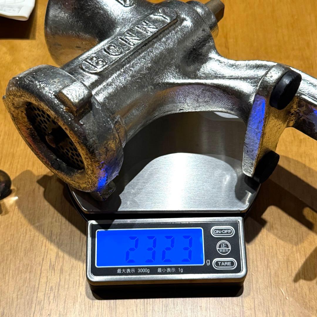 BONNY Mincer ミンサー No.5 手廻し式 ミートチョッパー レトロ