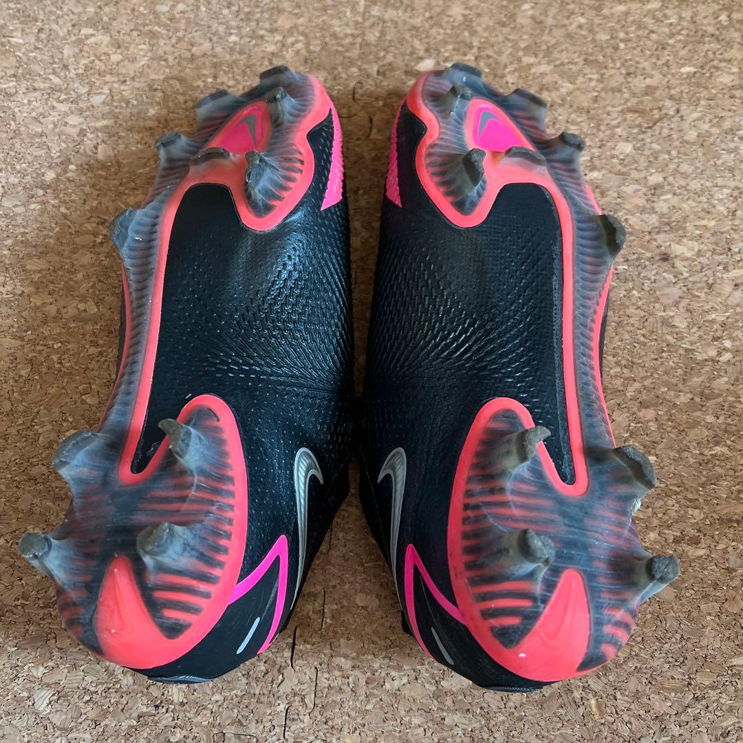 NIKE PHANTOM サッカーシューズ ブラック/ピンク26.5