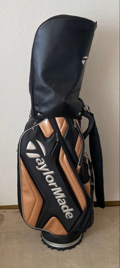 TaylorMade テーラーメイド キャディバッグ ブラック ブラウン