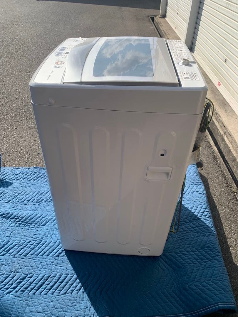 アクア 洗濯機 2021年 5kg AQW-G50JJ 一人暮らし