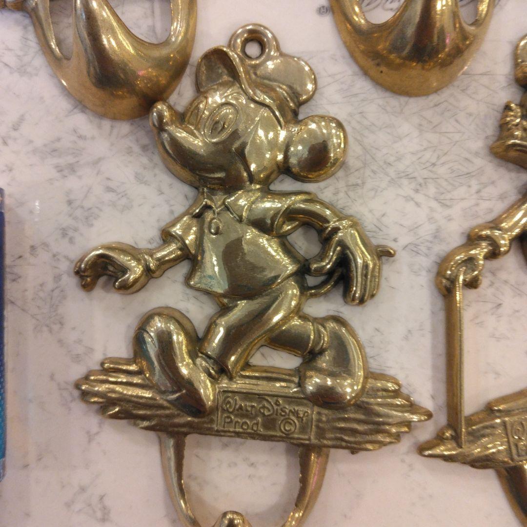 ディズニー ミッキー ドナルド 壁フック 5個セット