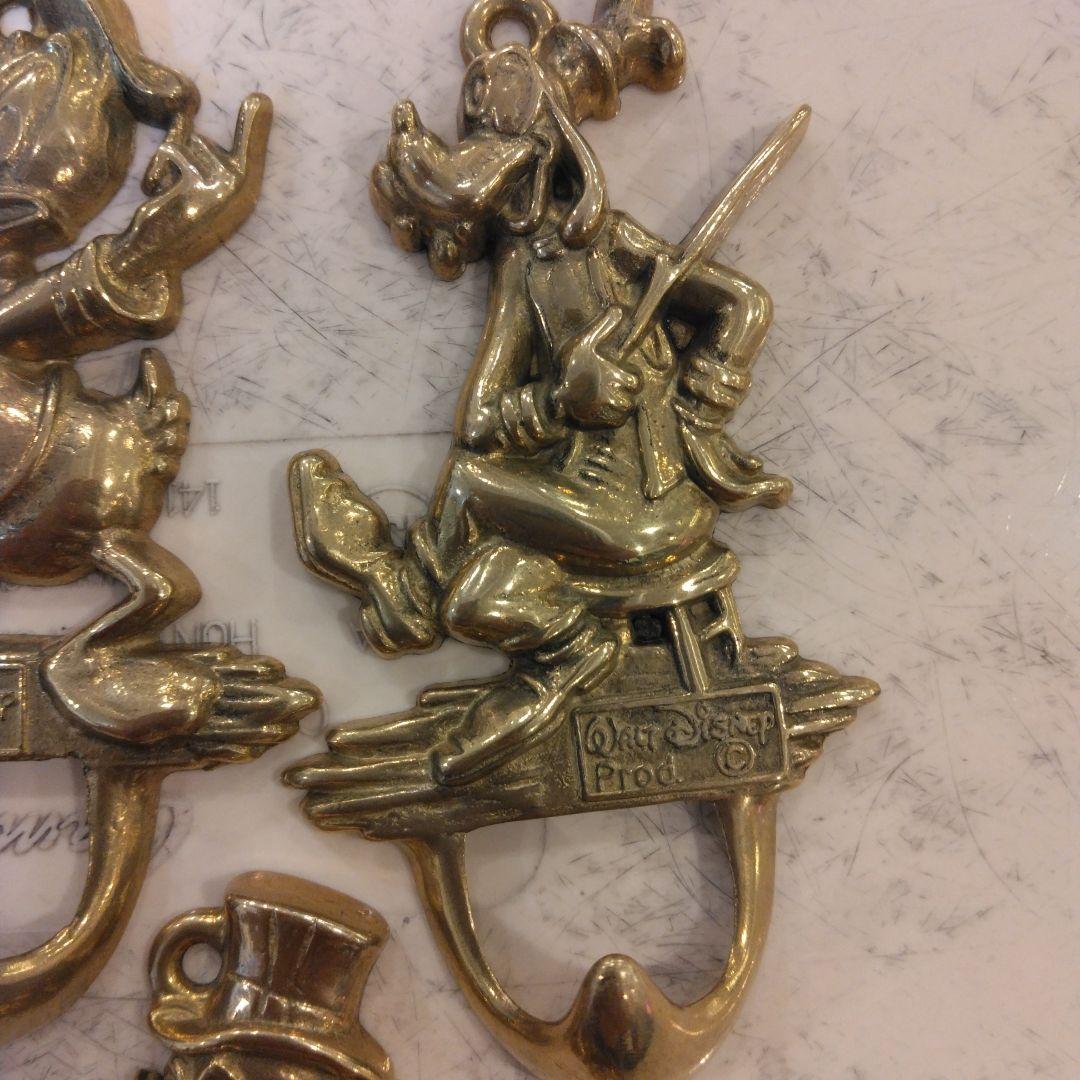 ディズニー ミッキー ドナルド 壁フック 5個セット