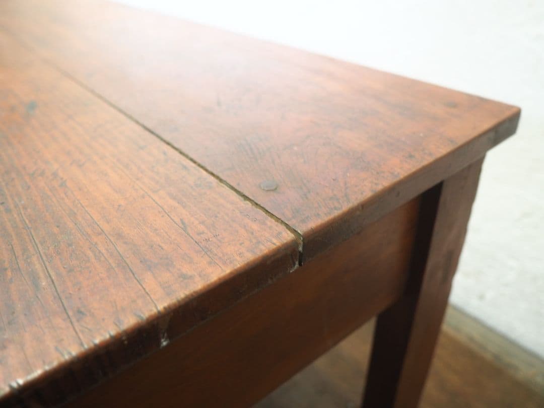 1207 アンティーク　文机　ローテーブル　座卓　ちゃぶ台 レトロ　展示台　引出