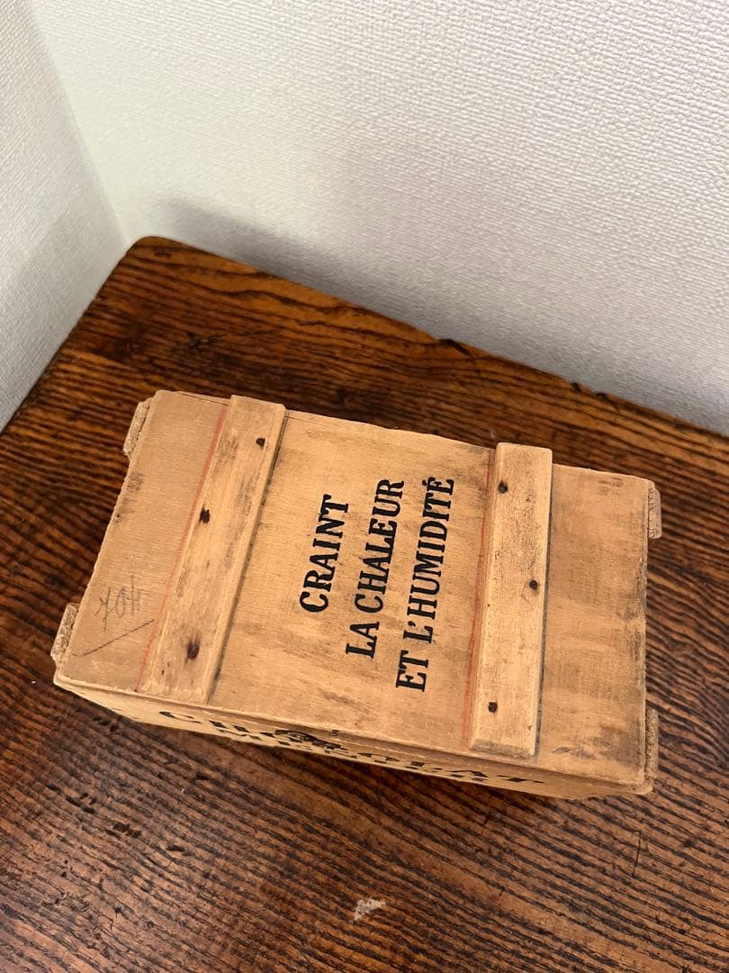 CHOCOLAT MENIER アンティーク ショコラムニエ　木箱