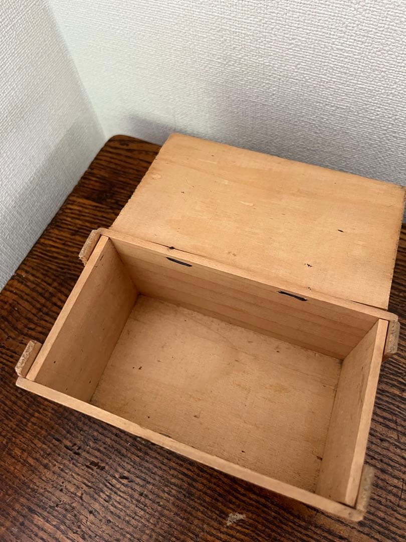 CHOCOLAT MENIER アンティーク ショコラムニエ　木箱