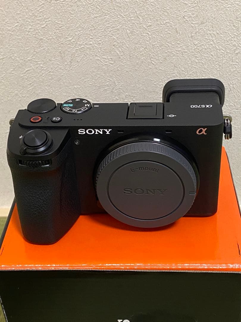 美品 SONY α6700 ショット数約4100回