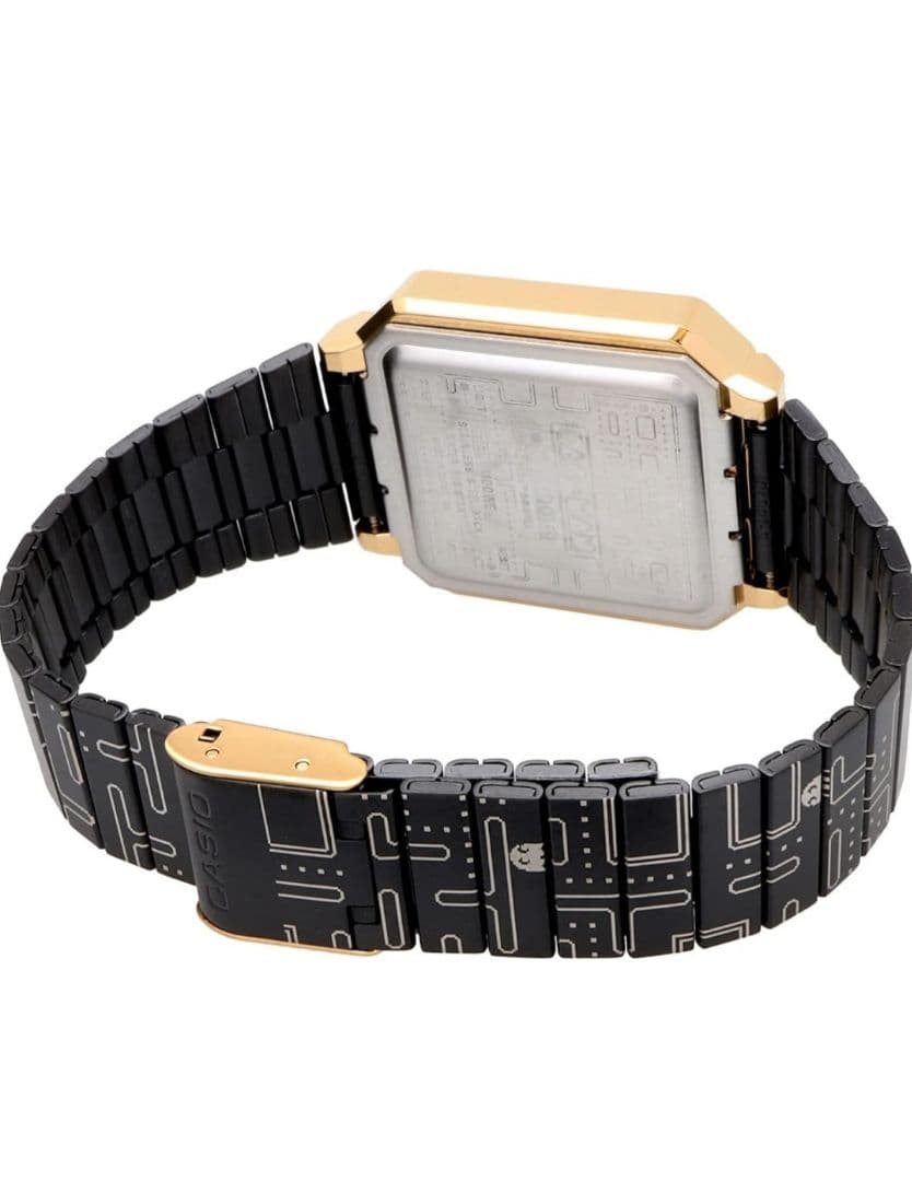 新品 カシオ デジタル 腕時計 復刻デザイン パックマンコラボレーションモデル