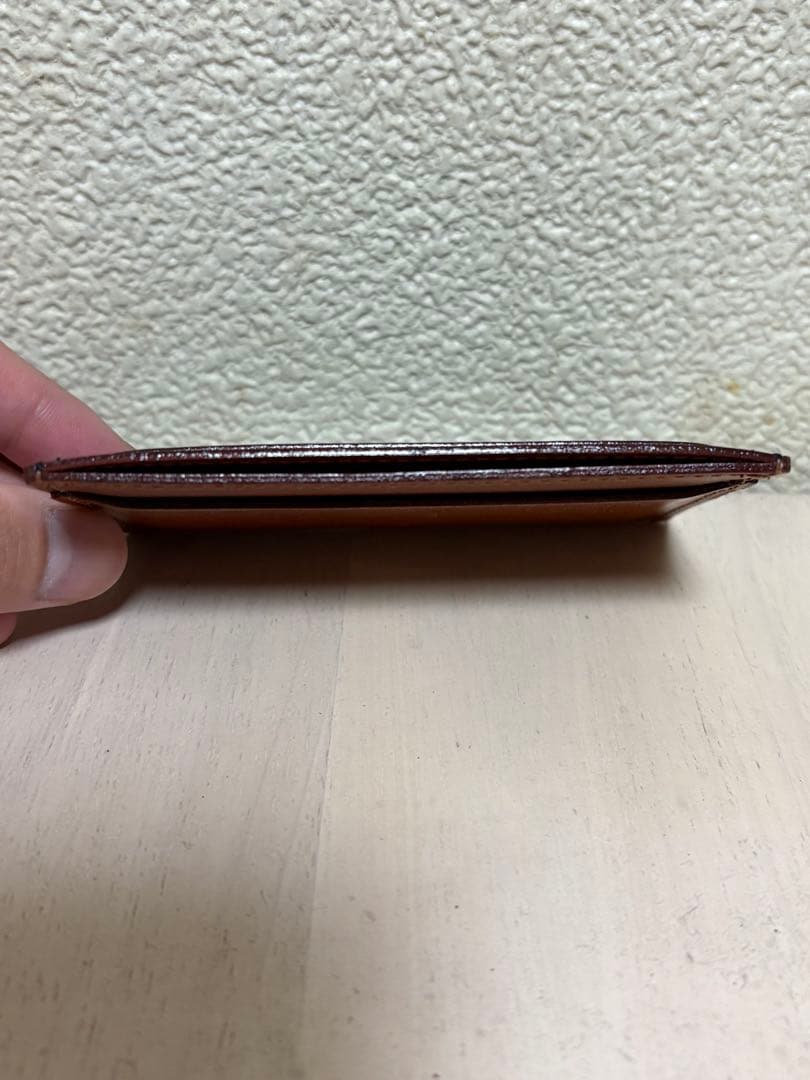 土屋鞄　コードバン カードホルダー