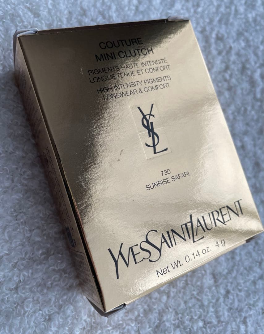イヴサンローラン　クチュールミニクラッチ　730 サンライズサファリ
