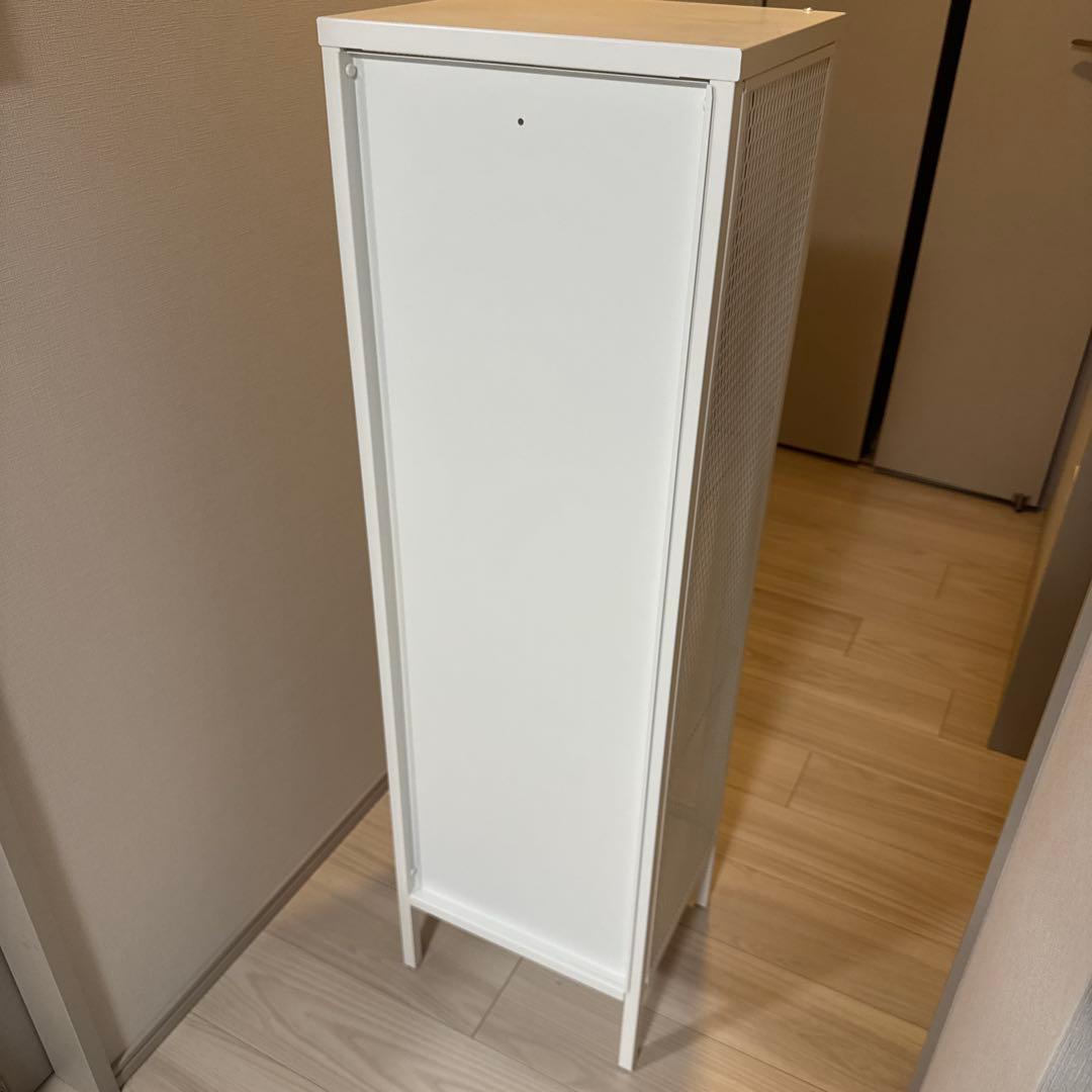 IKEA BAGGEBO バッゲボー ガラス扉 キャビネット 完成品