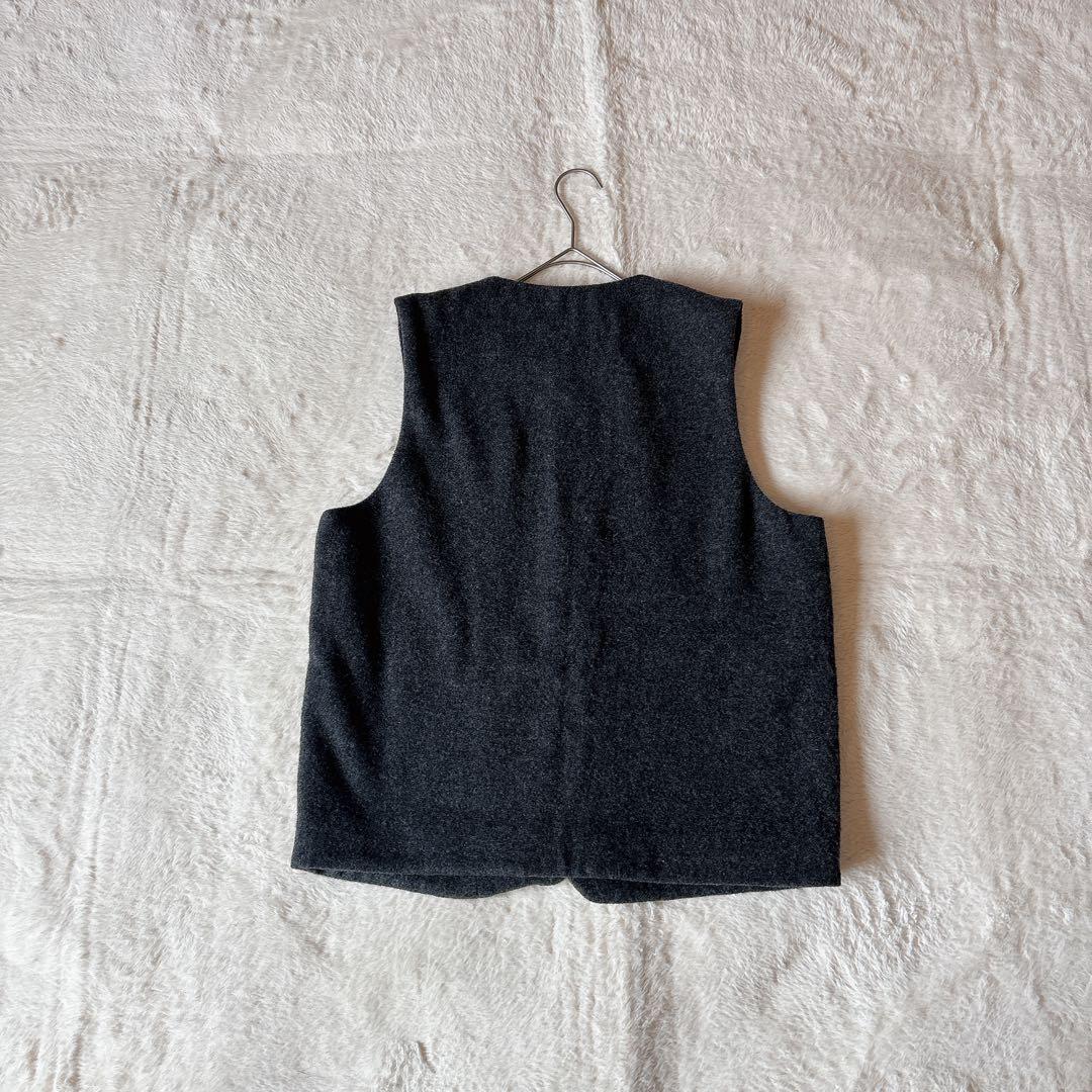 [美品]nestrobe CONFECT ウールモッサー クルーネックベスト