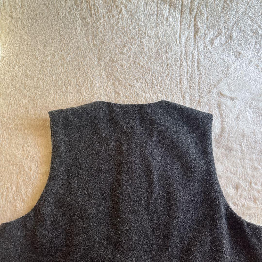 [美品]nestrobe CONFECT ウールモッサー クルーネックベスト