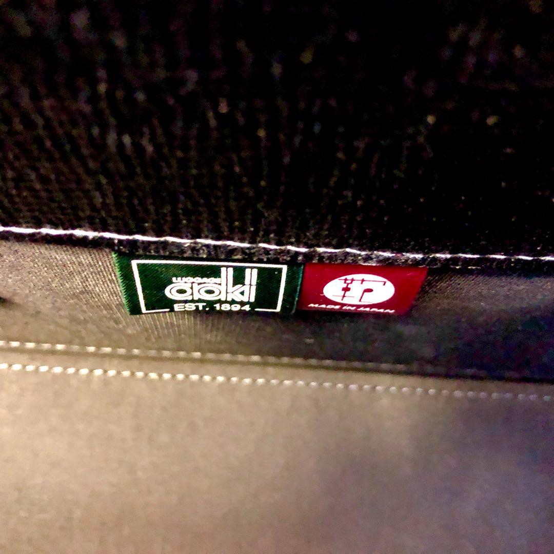 ゴスケ　　青木鞄　レザー ビジネスバッグ