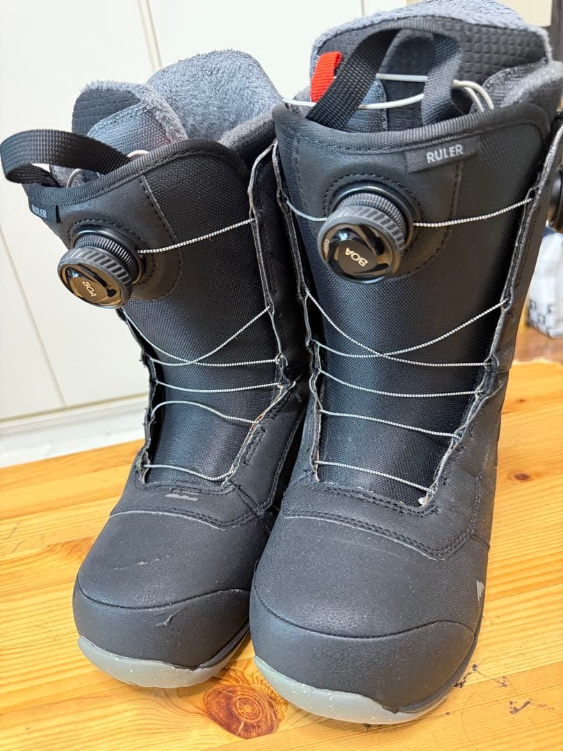 Burton☆ルーラー BOA ワイドスノーボードブーツ ブラック27.0cm