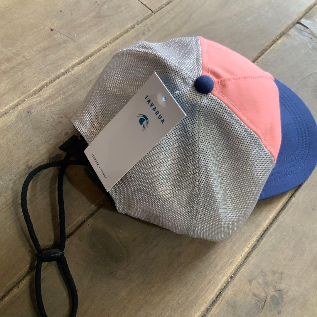 TAVARUA トラッカーキャップ ピンク・ネイビー