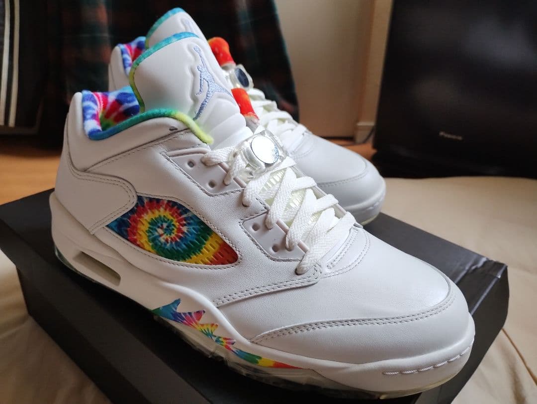 ナイキ エアジョーダン 5 ロー ゴルフ タイダイ 28cm 未使用