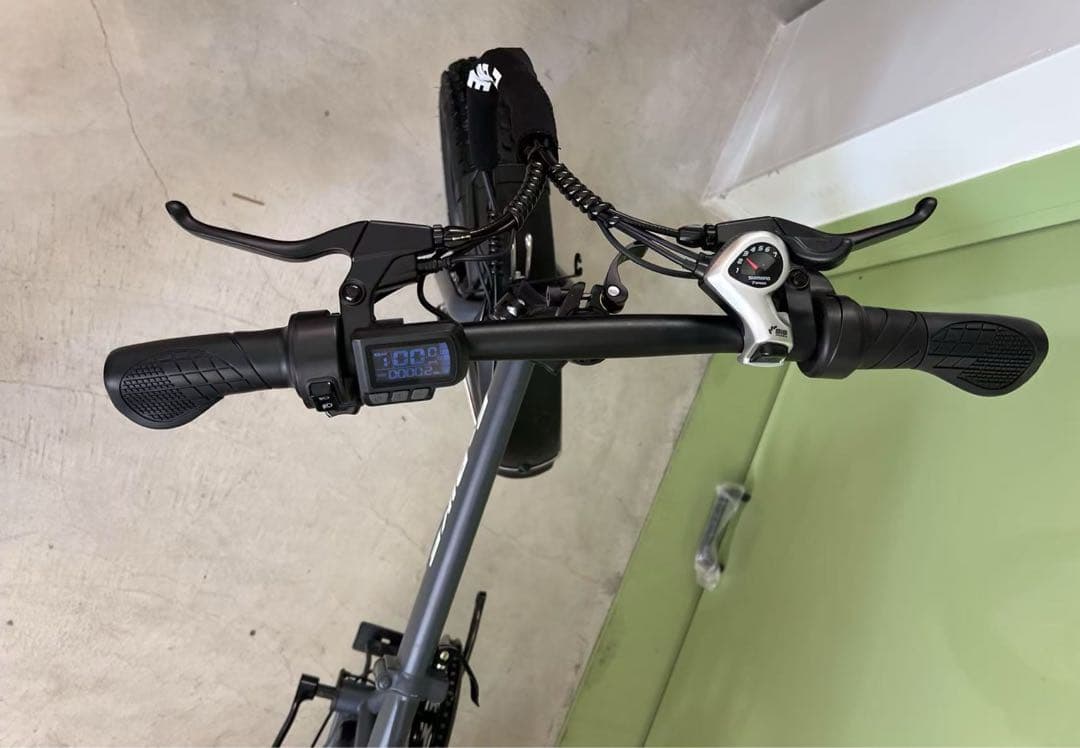 10 ファットバイク20インチ折り畳みビーチクルーザー自転車