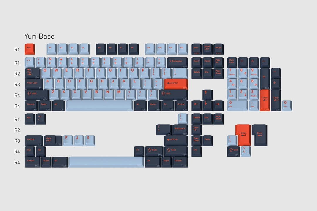 限定！【新品+新品同様】GMK Yuri R2キーキャップコレクションセット