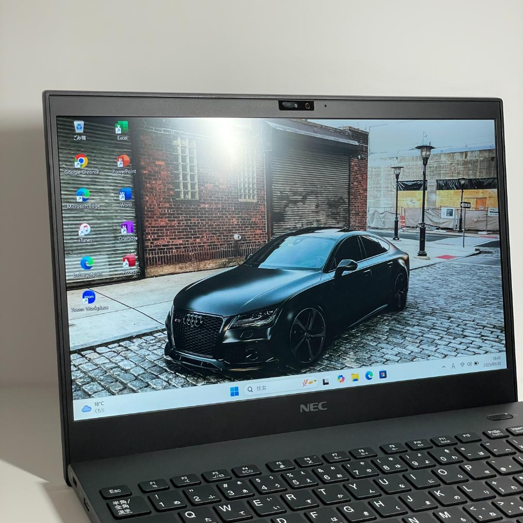 第10世代 i7 メモリ16GB office2024 NEC 軽量薄型 K61