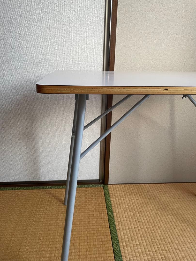 【廃盤レア】無印良品　机　メラミン天板　折りたたみ式